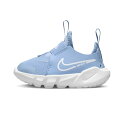 ナイキ 【 NIKE 】 ベビーシューズ ナイキ フレックス ランナー 2 2023〜24年秋冬新色 【 DJ6039 NIKE FLEX RUNNER こども キッズ スニーカー スリッポン 運動靴 通園 ブルー 】【あす楽対応 365日出荷】【メール便不可】[物流]