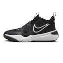 ナイキ 【 NIKE 】 ジュニア バスケットボールシューズ ナイキ チーム ハッスル D 11 2023年継続モデル 【 DV8996 TEAM HUSTLE D こども JUNIOR キッズ KIDS バスケ 運動靴 ブラック ホワイト 】【あす楽対応 365日出荷】【メール便不可】 物流