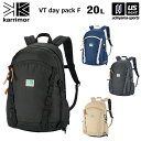 カリマー【 Karrimor 】 バックパック VT デイパック F VT day pack F 2025年春夏モデル 【 501220 20L デイパック リ...