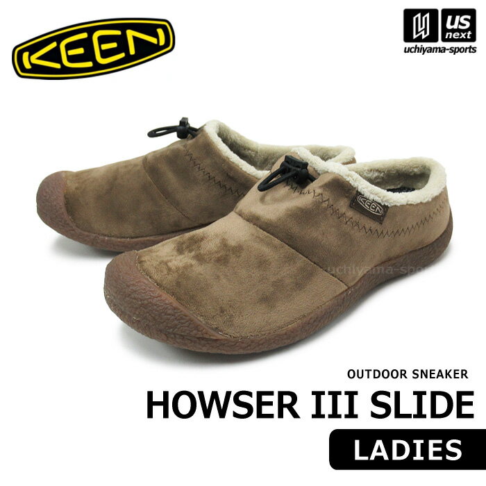 楽天内山スポーツ楽天市場店（送料無料）（国内正規品） KEEN キーン レディース HOWSER III SLIDE ウィメンズ ハウザースリースライドスニーカー 2023年継続モデル 【 1026649 シューズ モックシューズ キャンプ 通勤 通学 女性 ブラウン 】【あす楽対応 365日出荷】【メール便不可】[物流]