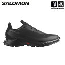 サロモン 【 SALOMON 】 メンズ トレイルランニングシューズ ALPHACROSS 5 GORE-TEX 2024年継続モデル 【 L47307500 ゴアテックス ランニング トレイルラン アウトドア 山 ブラック 】【あす楽対応 365日出荷】【メール便不可】[物流]