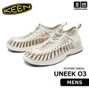 (国内正規品) KEEN キーン メンズ サンダル UNEEK O3 メンズ ユニーク オースリー 2025年継続モデル 【 1029124 シューズ スニーカ...