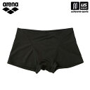 アリーナ 【 arena 】 水泳 メンズ インナーショーツ ボックスタイプ ブラック 【 ARN-3421 プール スイム 水着用 インナー アンダー パンツ...