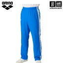 アリーナ 【 arena 】 水泳 ロングパンツ BUWT ブルー×ホワイト 【 ASS4LPU004 プール スイム 練習 部活動 トレーニング フィットネス...