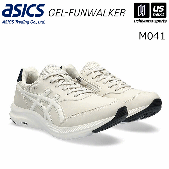 （送料無料）アシックス【ASICS】メンズ ウォーキングシューズ ゲルファンウォーカー M041 2024年継続モデル【1291A041 GEL-FUNWALKER ウオーキングシューズ スニーカー 靴 通勤 通学 アシックス商事】【あす楽対応 365日出荷】【メール便不可】[物流]