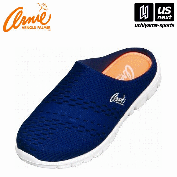 アーニーアーノルドパーマー AN0904 レディース サボ サンダル スライダー ネイビー（505）【メール便..
