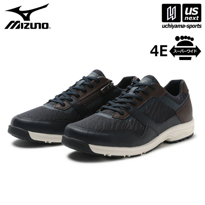 ミズノ ミズノ 【 MIZUNO 】 メンズ ウォーキングシューズ LD アラウンド 3 SW 2024年継続モデル 【 B1GC2214 LD AROUND ウオーキング ファスナー 幅広 スーパーワイド 4E 】【あす楽対応 365日出荷】【メール便不可】[物流]