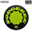 HATAS【 秦運動具/秦/ハタ 】ドッヂビー235 クロス・ビーム(ブラック/イエロー)【R10623 DODGEBEE ドッヂビー ドッチビー アウトドア ...