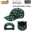 スプリンツ【 SPRINTS 】帽子 ランニングキャップ O.G.Hats Uninvited Alien Antics Hat アンインバイテッド エイリアン...