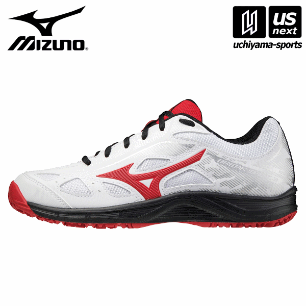 ミズノ 【 MIZUNO 】 テニスシューズ ブレイクショット 3 OC 2022年継続モデル【 61GB2141 BREAK SHOT 砂入り人工芝 クレー 初心者 新入部員 エントリーモデル 軽量 ホワイト 白 】【あす楽対応】【メール便不可】[自社]