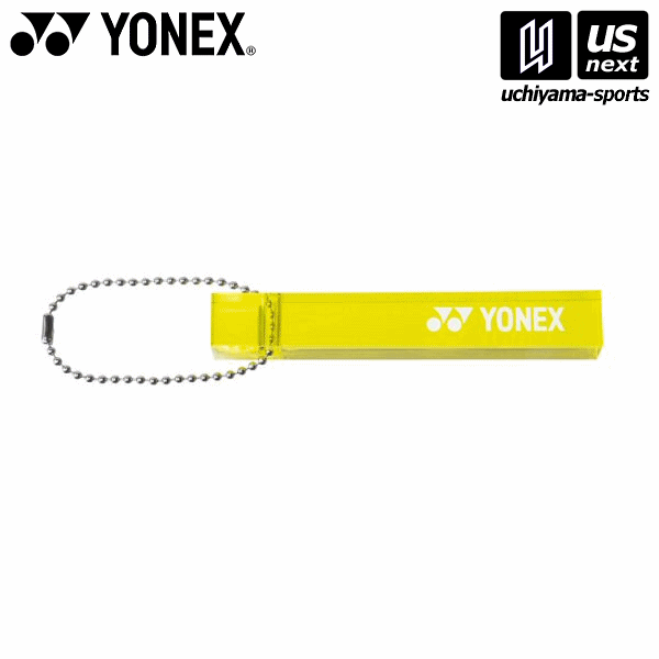 ヨネックス【 YONEX 】 テニス バドミントン AC504 アクリルキーホルダー イエロー 2025年継続モデル[M..