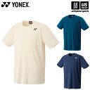 ヨネックス【 YONEX 】 テニス バドミントン UNI Tシャツ 2025年春夏限定モデル【 16765Y 半袖Tシャツ 半袖 プラクティスシャツ 練習着 ...