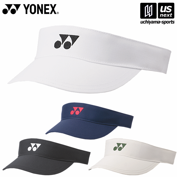 サンバイザー ヨネックス【 YONEX 】 テニス レディース サンバイザー 2024年春夏モデル【 40097 帽子 バイザー SUNVISOR 】【あす楽対応 365日出荷】【メール便不可】[物流]