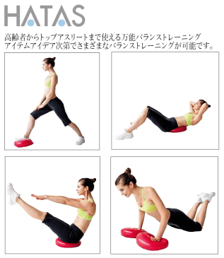 秦運動具【HATAS/秦/ハタ】フィットネス用品 バランスディスク ポンプ付きセット 2020年継続モデル【DK450P バランストレーニング】【あす楽対応】【メール便不可】[物流]