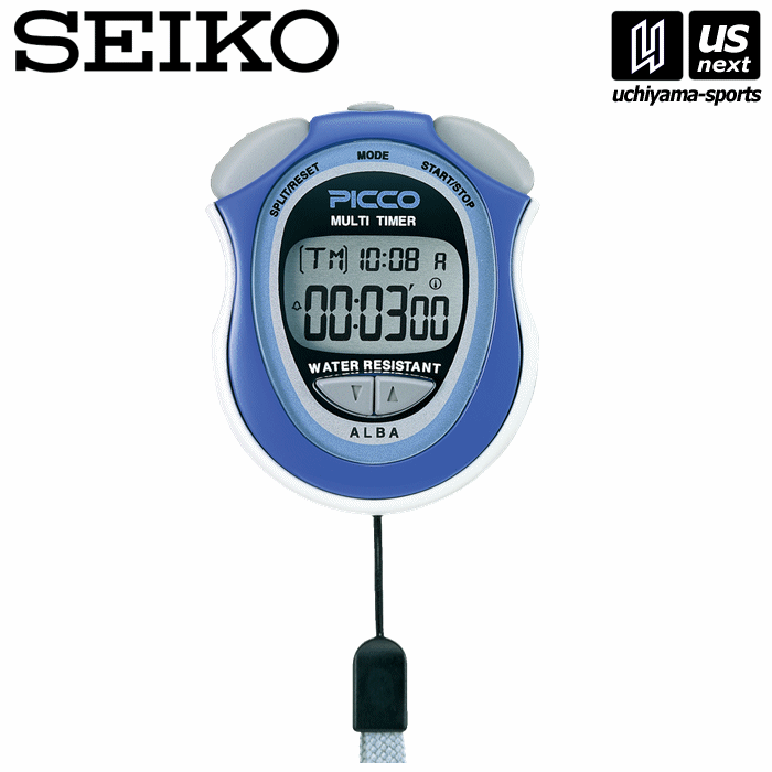 セイコー【SEIKO】アルバピコ マルチタイマー【ADME002 ブルー BLU ストップウォッチ ストップウオッチ..