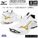 ミズノ【 MIZUNO 】 バレーボールシューズ オーダーシューズ WAVE LIGHTNING TYPE LOW 刺繍なし【 V1GX230000 ネームなし...