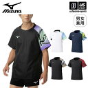 ミズノ 【 MIZUNO 】 バレーボール N-XT ピステ 半袖 2025年春夏モデル 【 V2MEC000 バレー 半袖 部活動 練習着 ピステ NXT メ...