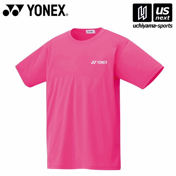 ヨネックス【YONEX】16500J テニス・バドミントン ウェア（ジュニア） ジュニアドライTシャツ ネオンピンク[M便 1/1][取り寄せ][自社]