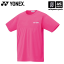 ヨネックス【YONEX】16500J テニス・バドミントン ウェア（ジュニア） ジュニアドライTシャツ ネオンピンク[M便 1/1]…