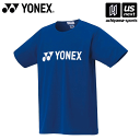 ヨネックス【YONEX】16501J テニス・バドミントン ウェア（ジュニア） ジュニアドライTシャツ ミッドナイトネイビー[…