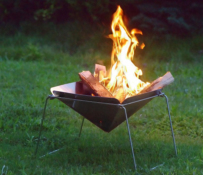 焚き火台 グリルセット バーベキューコンロ 収納 収納袋 収納バッグ付き 軽量 コンパクト ステンレス 焚火台 バーベキュー グリルスタンド キャンプ 高さ3段階調整可能 燕三製通販格安セール情報　楽天　通販