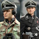 【DID】D80176 WW2 German Panzer Commander - Max Wünsche 第二次世界大戦 ドイツ軍 武装親衛隊 第12SS装甲連隊/第1SS装甲師団 LSSAH SS マックス・ヴュンシェ 1/6スケールアクションフィギュア《予約2024年7月》