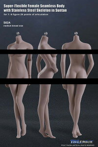 【TBLeague】femaleseamlessbodySUNTANseriesnotheadS02AS06BS09CS12DTBリーグ1/6スケールシームレス女性ボディサンタン(ヘッドなし)