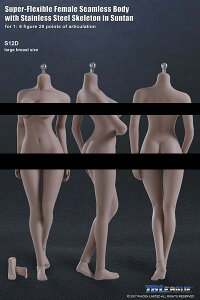 【TBLeague】femaleseamlessbodySUNTANseriesnotheadS02AS06BS09CS12DTBリーグ1/6スケールシームレス女性ボディサンタン(ヘッドなし)