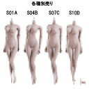 【TBLeague】female seamless body PALE series not hea ...