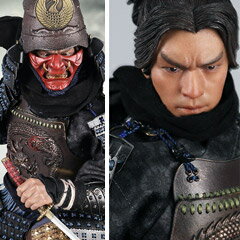 yCOOzNS011 1/6 NIGHTMARE SERIES DIECAST ALLOY KIRIGAKURE SAIZO OF BRAVE TEN ^c\Em Bˑ E 1/6XP[tBMA