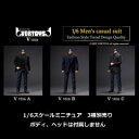 【VORTOYS】V1026 A/B/C 1/6 Men's casual suit 1/6スケール 男性カジュアルスーツセット