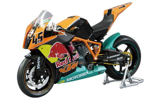 【スカイネット】1/12完成品バイク 2011　KTM1190RC8R　レッドブル限定版のサムネイル