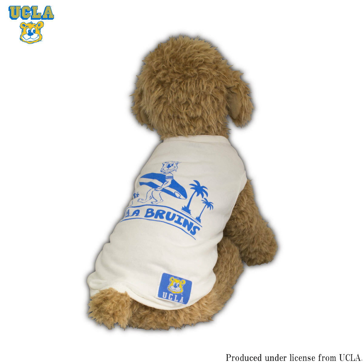 送料無料 UCLA(ユーシーエルエー） 犬服 Tシャツ ドッグウエア UCLA-0397 サーフ ベア アメカジ