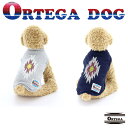 送料無料 動画有り ORTEGA (オルテガ） 犬服 Tシャツ ORTG-010 フェザーチャームアクセ付 Tee ドッグウエア ネイティブ アメカジ