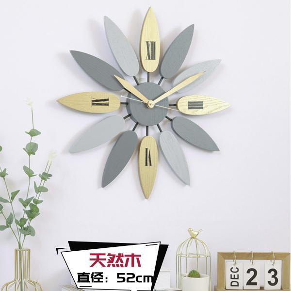 Rakuten - 【500円クーポンあり】掛け時計 壁掛け時計 北欧 おしゃれ 音がしない 柱時計 ウッド 天然木 ウォールクロック インテリア 連続秒針 静音 無騒音 デザイン 壁飾り おしゃれ 金属指針 モダン ナチュラル 北欧 プレゼント 贈り物 新築 開店祝い 記念