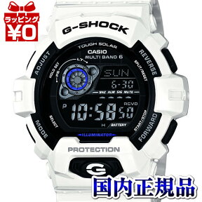 【2,000円OFFクーポン利用で】GW-8900A-7JF　CASIO　カシオ G-SHOCK 白 ホワイト ジーショック gshock　Gショック 電波 ソーラー タフソーラー g-ショック 送料無料 プレゼント アスレジャー 国内正規品 ブランド