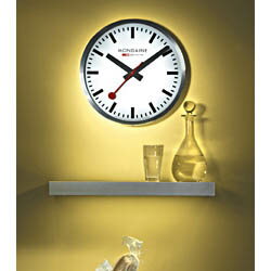 【2,000円OFFクーポン利用で】全世界送料無料/A995.CLOCK.16SBB MONDAINE モンディーン ウォールクロック ホワイト 40cm ウォ...