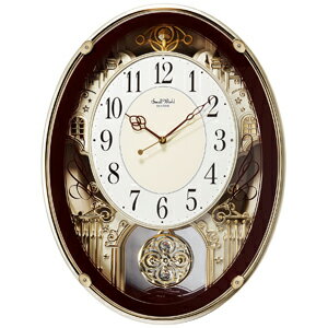 【2,000円OFFクーポン利用で】リズム時計 リズムクロック4MN523RH06 リズム時計工業 Small World 送料無料 プレゼント ブランド