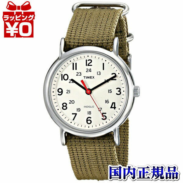 【10％OFFクーポン利用で】T2N651 TIMEX タイメックス 国内正規品 ウィークエンダー WHT ベージュ メンズ腕時計 プレゼント ブランド