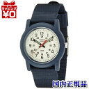 【10%OFFクーポン利用で】TW2P59900 TIMEX タイメックス 国内正規品 JPN Camper ネイビー アイボリー メンズ腕時計 プレゼント ブ...