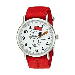 【クーポン利用で11％OFF】TW2R41400 タイメックス スヌーピー 腕時計 TIMEX SNOOPY 並行輸入品 アメリカ限定 ウィークエンダー アナログクオーツ Weekender x ユニセックス 男女兼用 ブランド