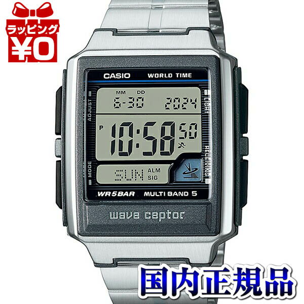 【10％OFFクーポン利用で】WV-59RD-1AJF WAVE CEPTOR ウェーブセプター CASIO カシオ デジタル メタル メンズ 腕時計 国内正規品 送料無料