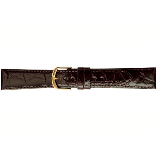 【10%OFFクーポン利用で】BWE129BO BAMBI LEATHER バンビ レザー ダークブラウン 腕時計用 革バンド 送料無料