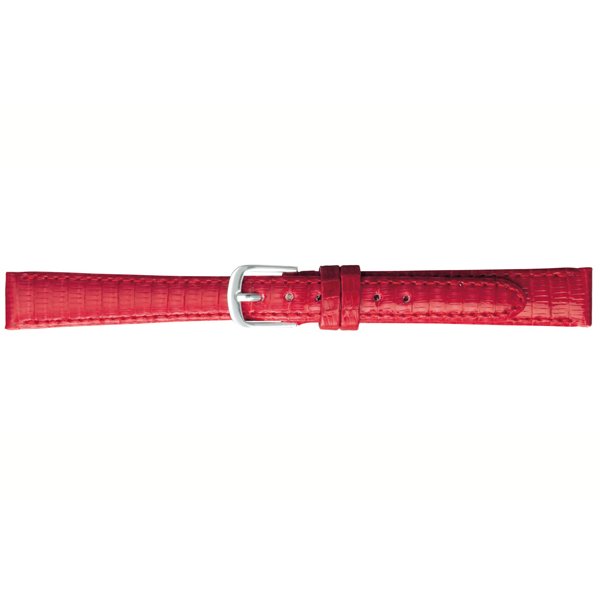 【10%OFFクーポン利用で】BTE512RL BAMBI LEATHER バンビ レザー レッド 赤 腕時計用 革バンド 送料無料
