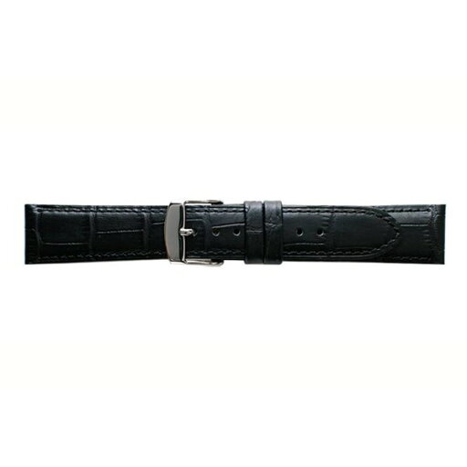 BKE037AN BAMBI LEATHER バンビ レザー 黒 ブラック 腕時計用 革バンド 送料無料 BKE037AN BAMBI LEATHER バンビ レザー 黒 ブラック 腕時計用 革バンド 送料無料