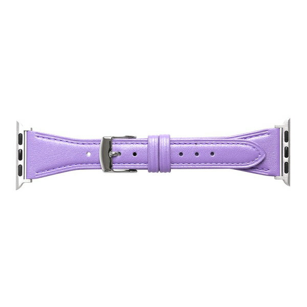 RWC036VU バンビ BAMBI for Apple Watch 紫 パープル アップルウォッチ用 革バンド 送料無料