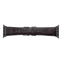 【2,000円OFFクーポン利用で】RWK531BU バンビ BAMBI for Apple Watch ダークブラウン アップルウォッチ用 革バンド 送料無料