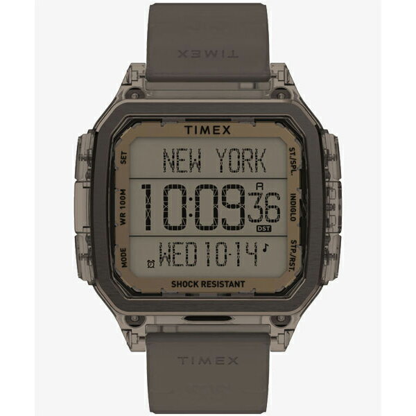 【10％OFFクーポン利用で】TW2U56400 TIMEX タイメックス コマンドアーバン グレー スケルトン メンズ 腕時計 国内正規品 送料無料