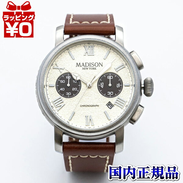 MA011009-4 MADISON NEW YORK マディソン ニューヨーク Vandam ヴァンダム メンズ 腕時計 国内正規品 送料無料