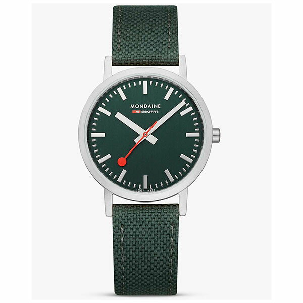 モンディーン A660.30314.60SBF MONDAIN モンディーン クラシック グリーンストラップ メンズ 腕時計 国内正規品 送料無料